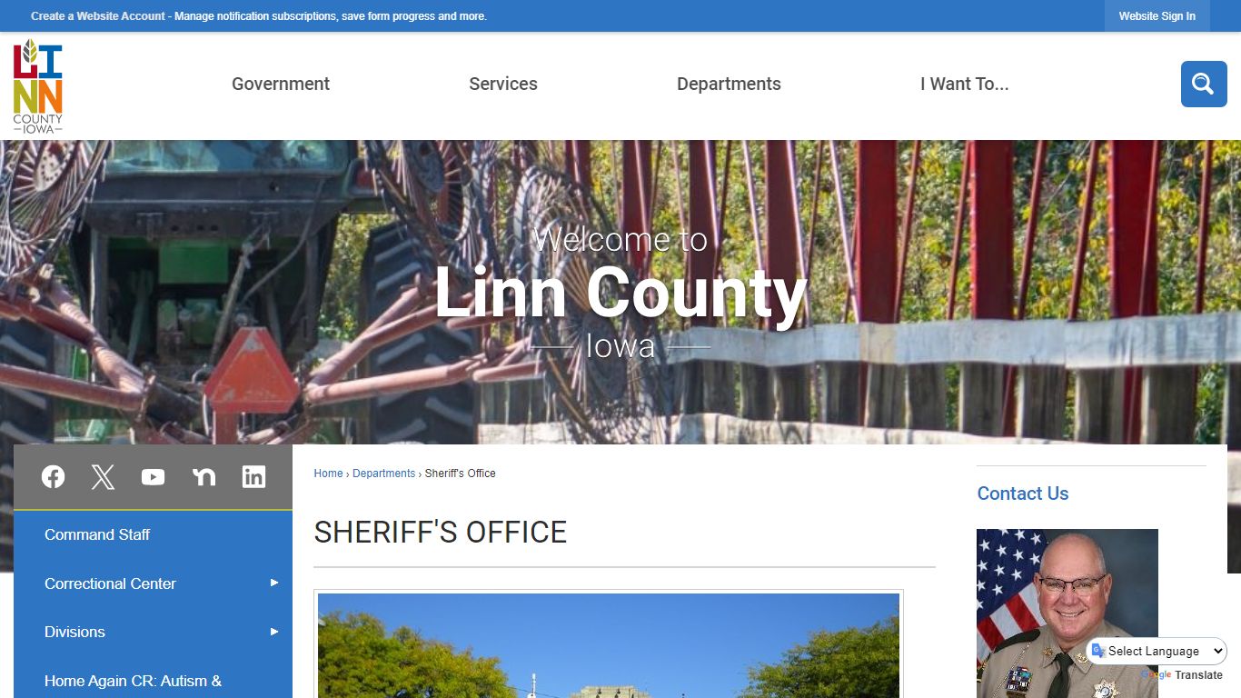 Sheriff's Office | Linn County, IA - Official Website